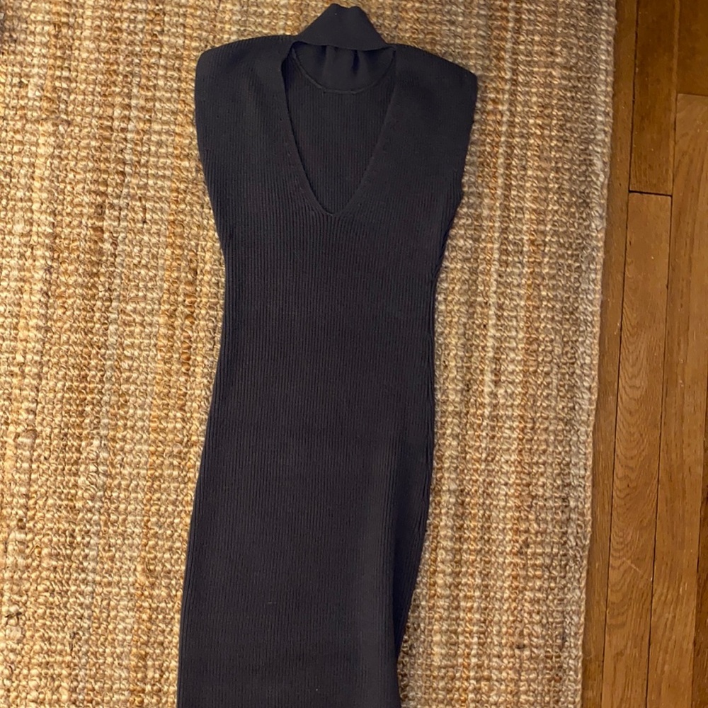 Aritzia maxi sweater dress